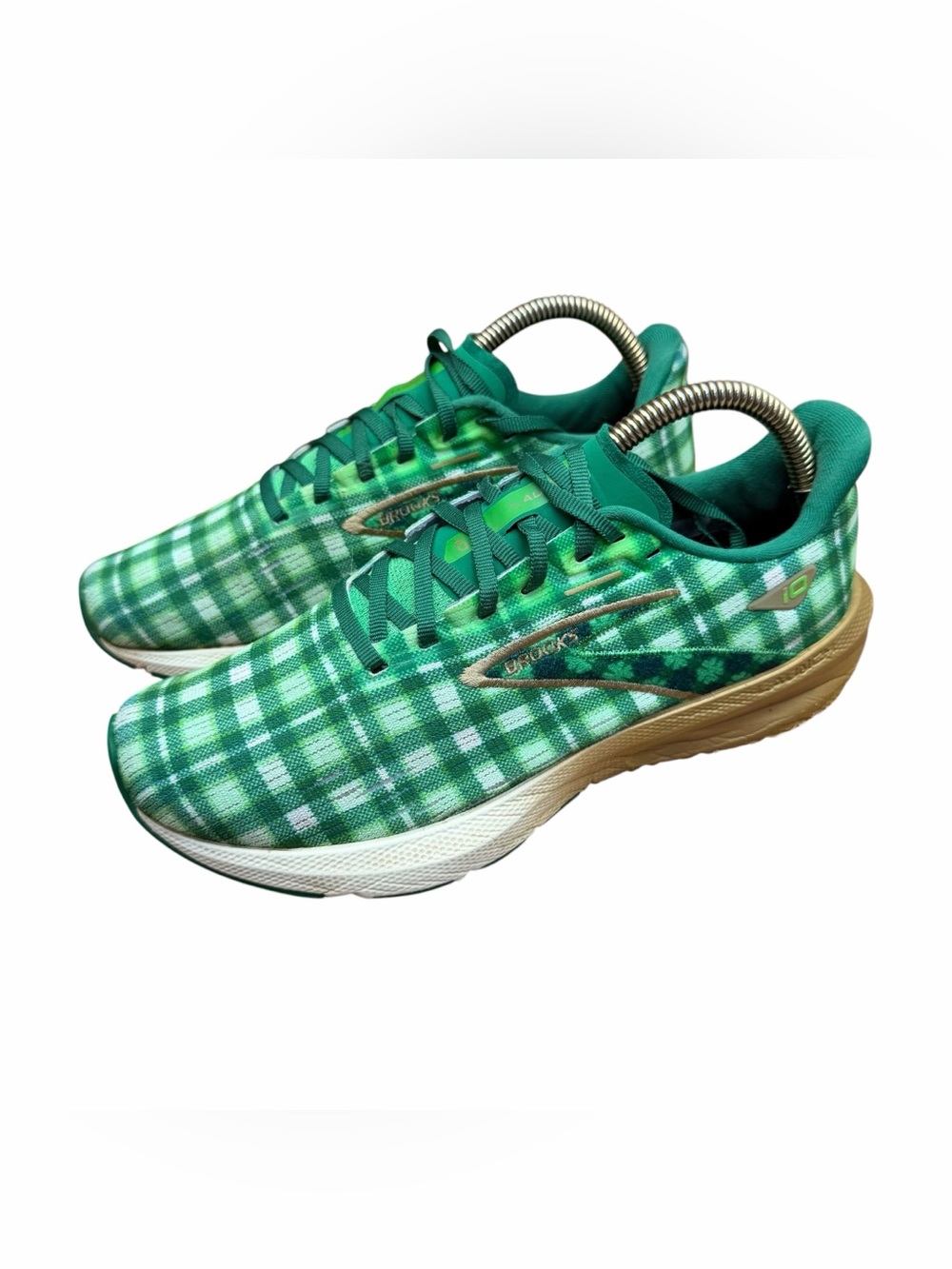 Brooks Launch 10  women size 9 Run Lucky Clover Green Men Road Running Shoes